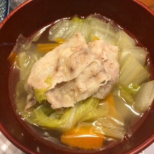 きのこと野菜の春雨スープ❤